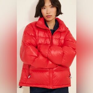 Boys Lie Bold Red Puffer Jacket